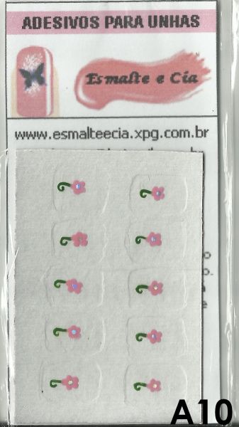 Adesivo artesanal para unhas
