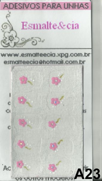 Adesivo artesanal para unhas