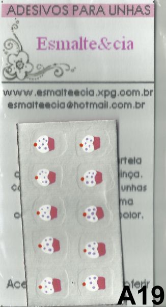 Adesivo artesanal para unhas