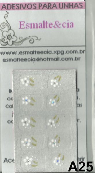 Adesivo artesanal para unhas
