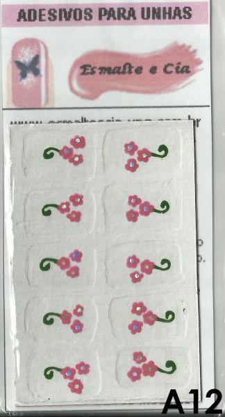 Adesivo artesanal para unhas