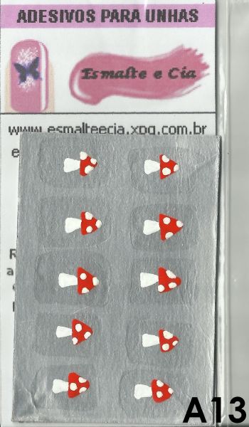 Adesivo artesanal para unhas