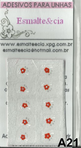 Adesivo artesanal para unhas